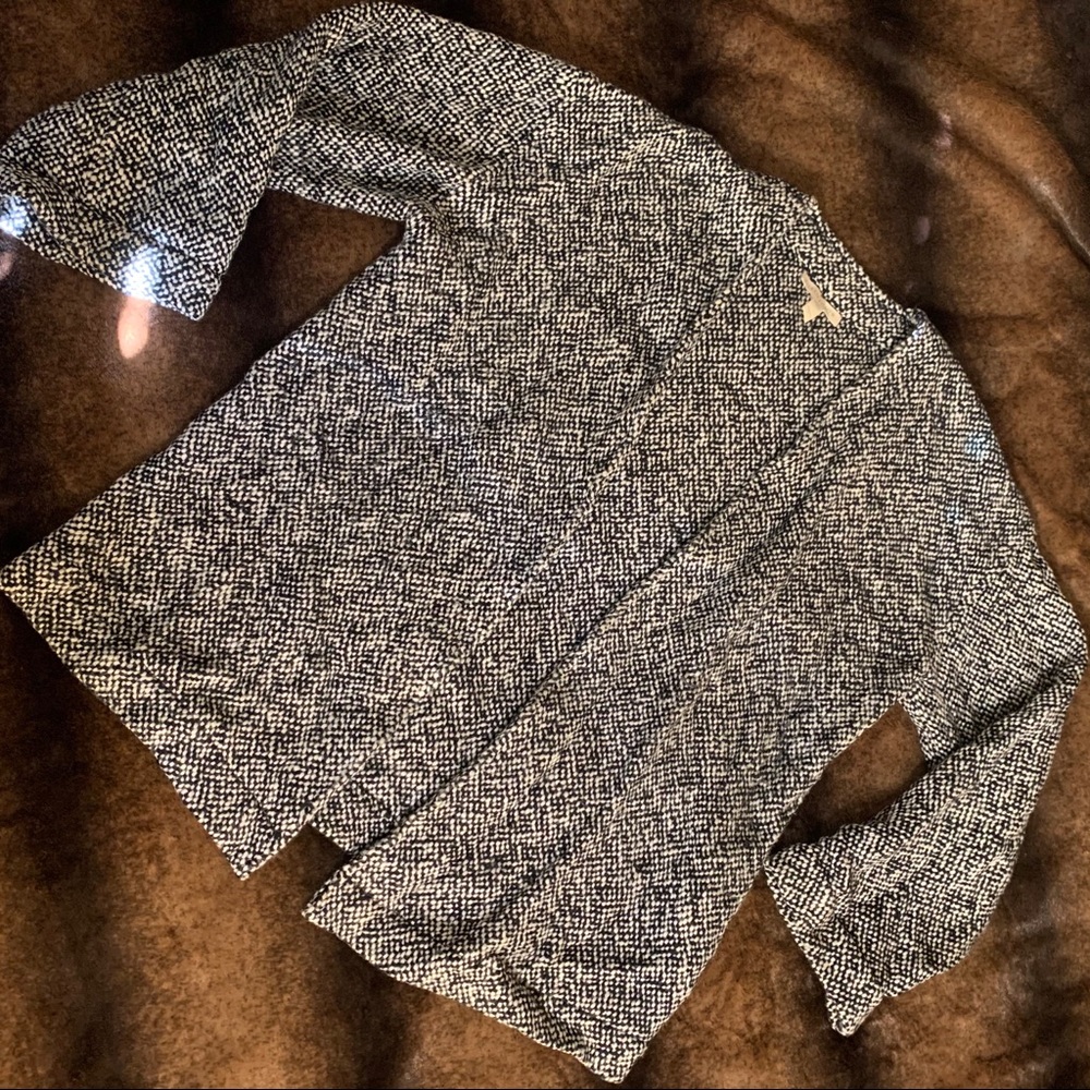 Eileen Fisher open front cardigan xxxs petite